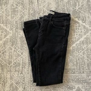 Fleece-lined skinny jeans — Size 26